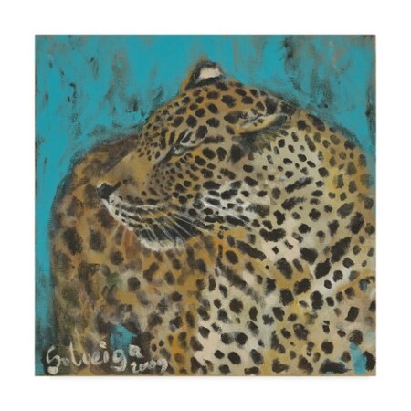 Trademark Fine Art Solveiga 'Guepard' Canvas Art, 24x24 ALI43459-C2424GG